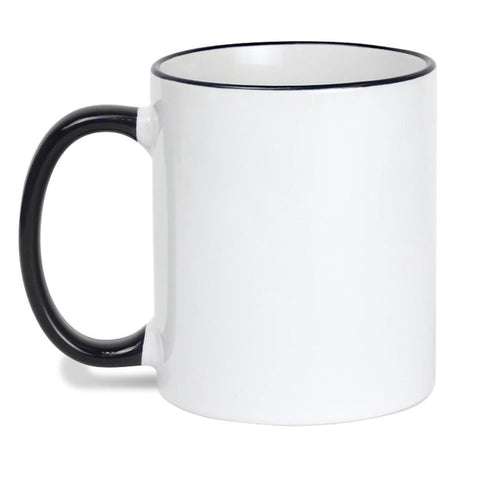 Black Ceramic Coffee Mug 11oz